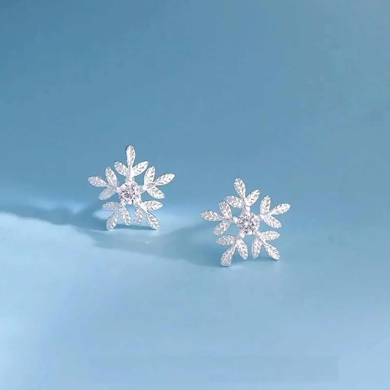 Amaon Outlet' Big Spring Sale Valentines Day Gifts 925 Sterling Silver Diamond Stud Earrings for Women Amaon Haul Sale Clearance Wedding Gifts for Birthday Anniversary for Her