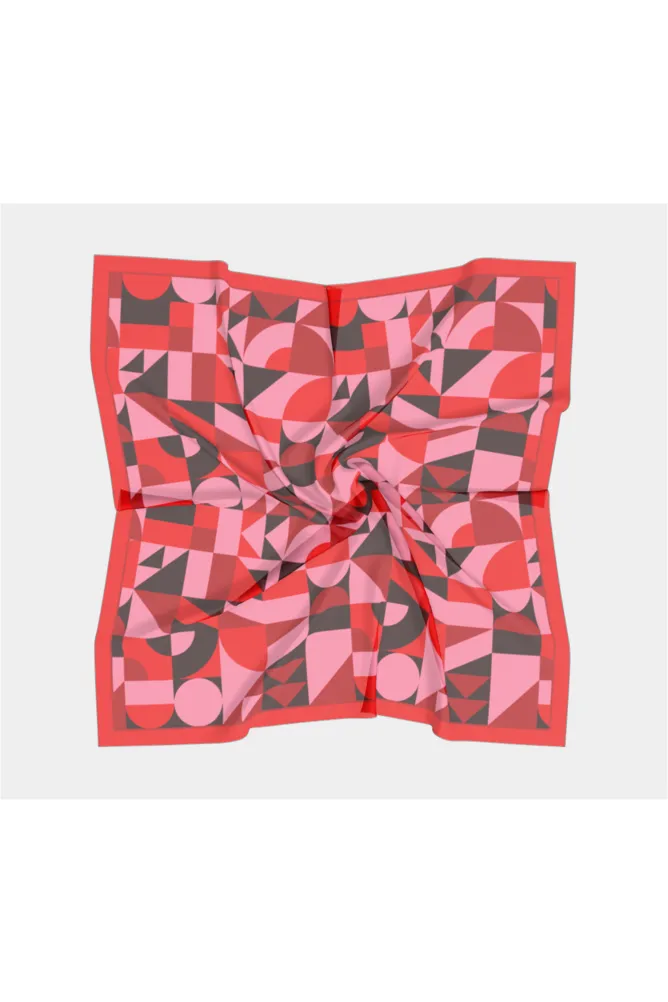 Bauhaus Valentine Square Scarf