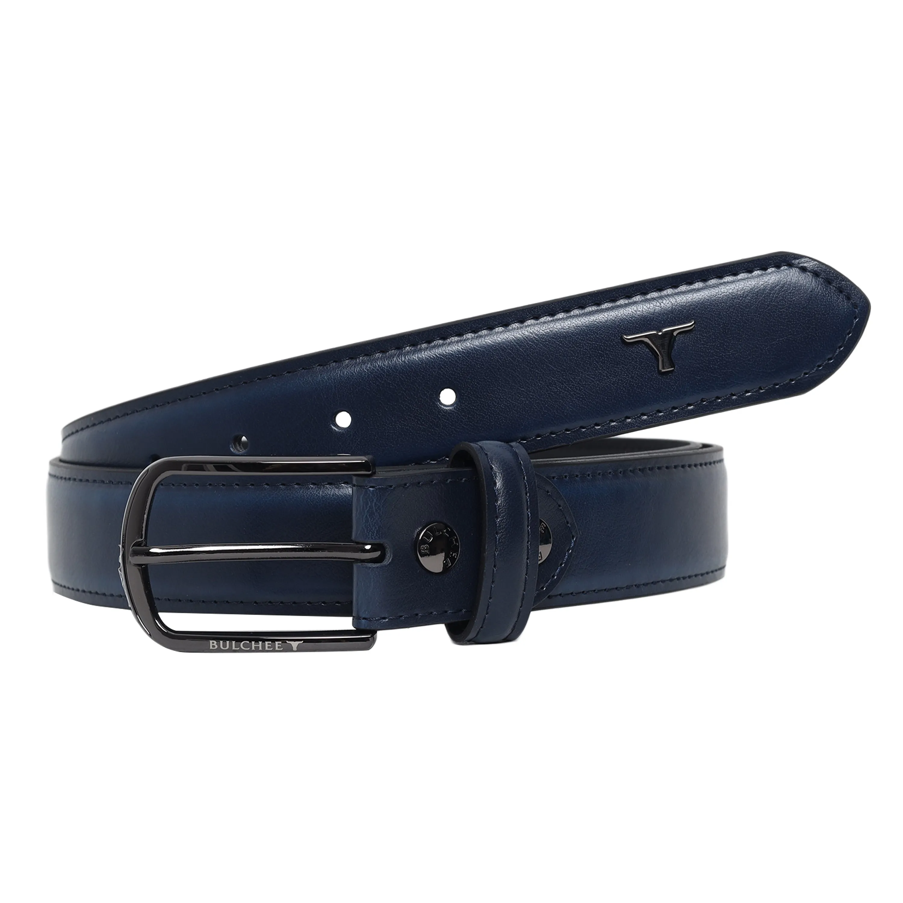 Bulchee Men's Genuine Leather Belt Chinos BUL2229/30B