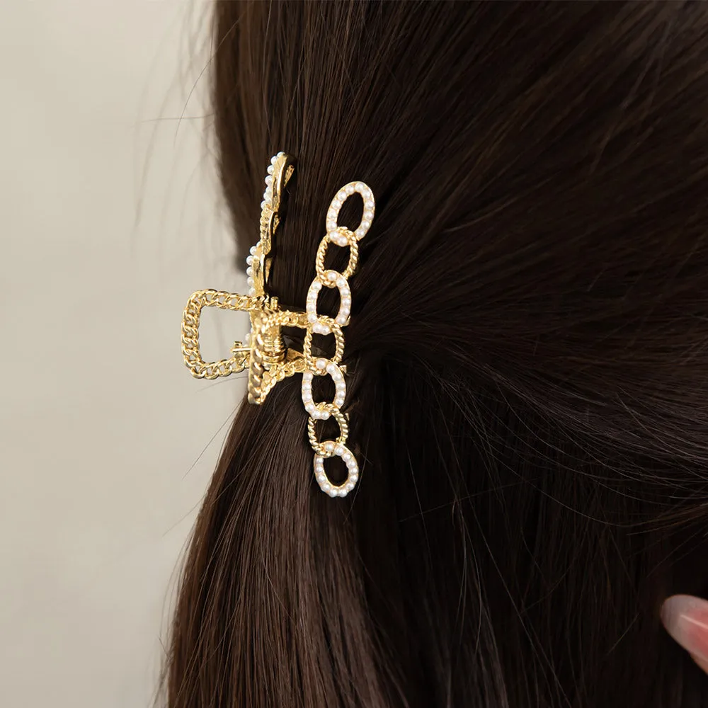 Chain Link Decorative Hair Claw
