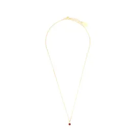 Diamonds by Georgini - Natural Ruby and Diamond July Pendant Gold
