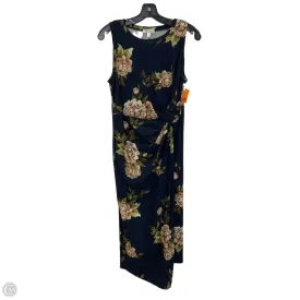 Dress Casual Midi By Clothes Mentor In Floral Print, Size: M