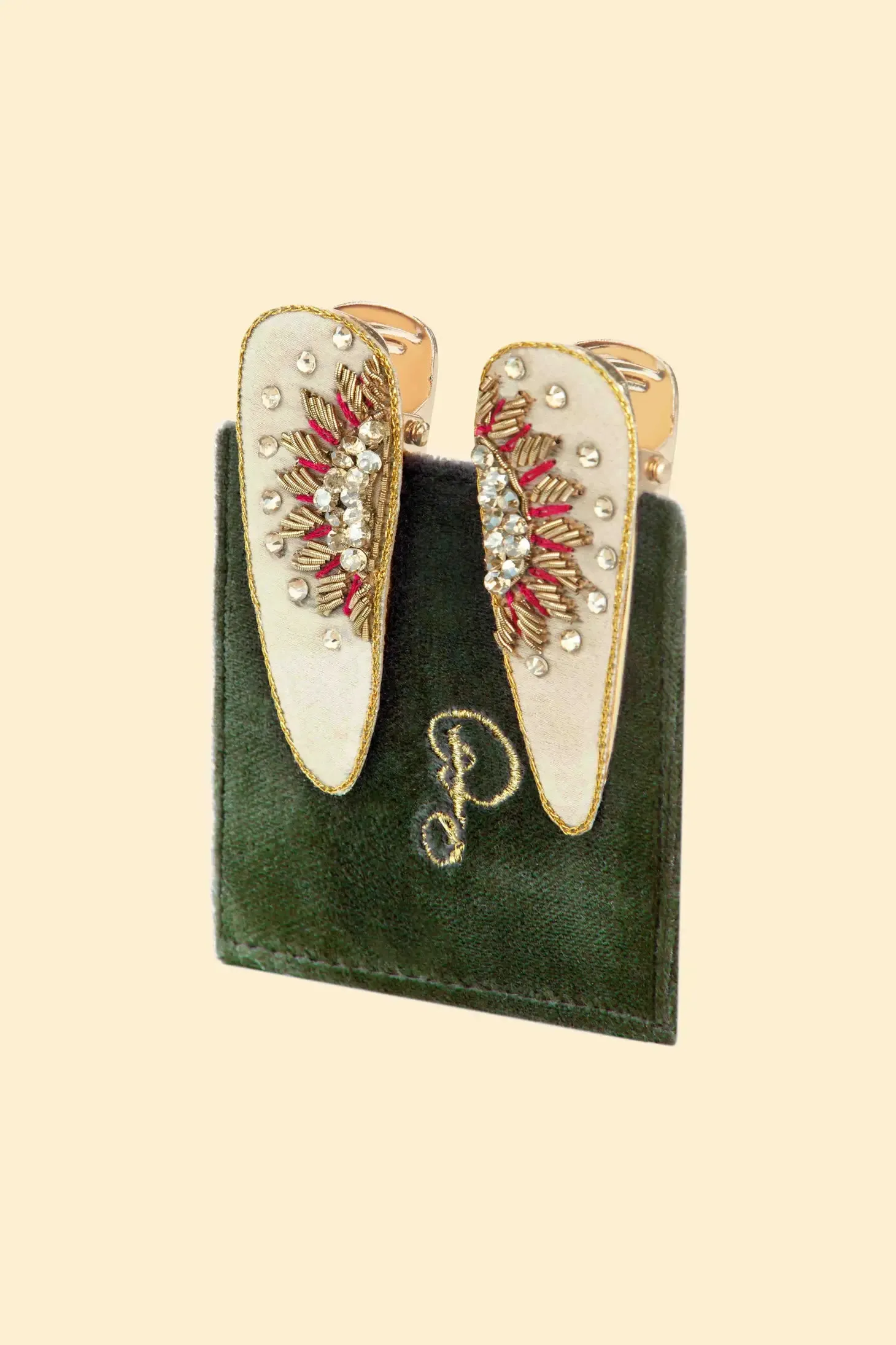 Jewelled Hair Clips {clearance}