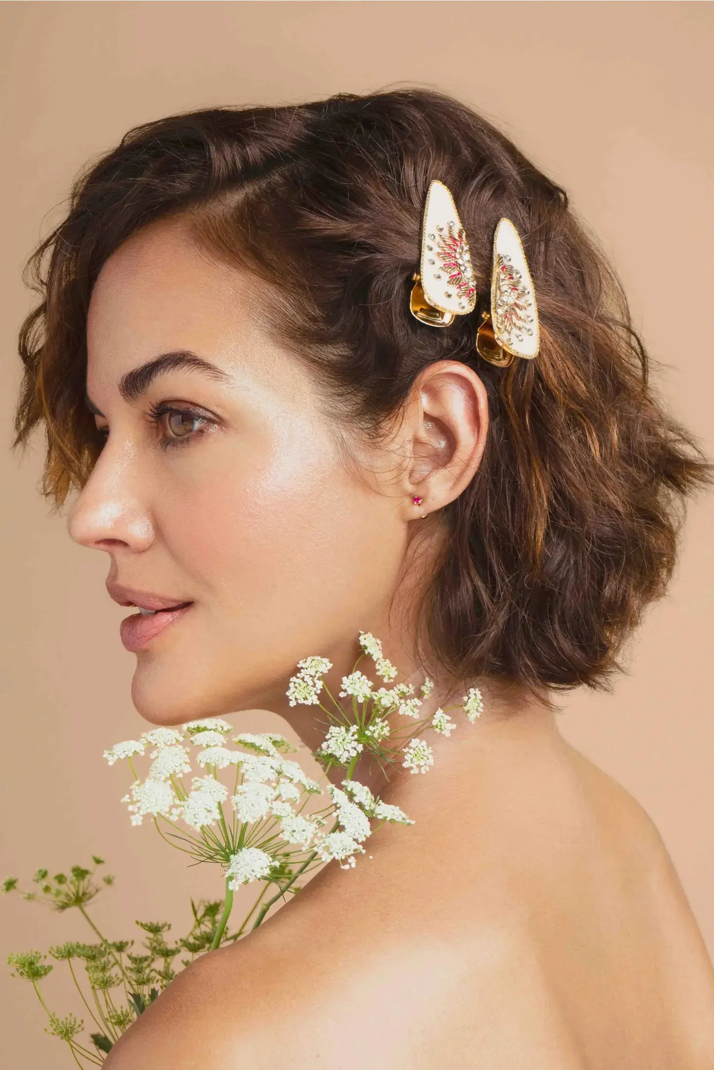 Jewelled Hair Clips {clearance}