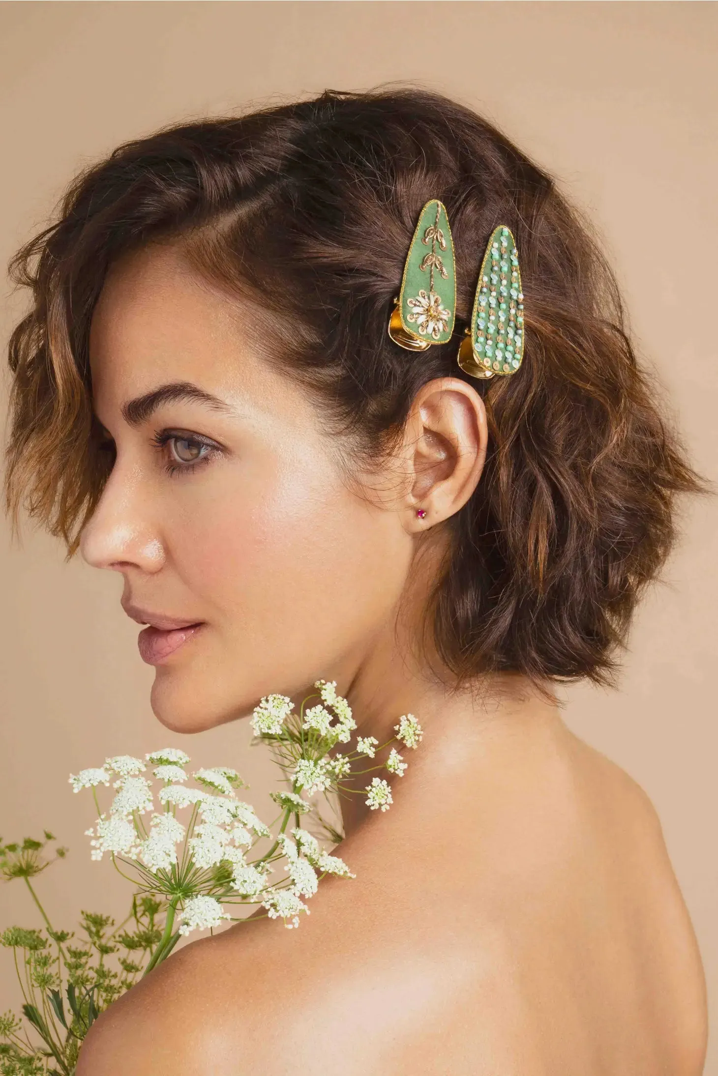 Jewelled Hair Clips {clearance}