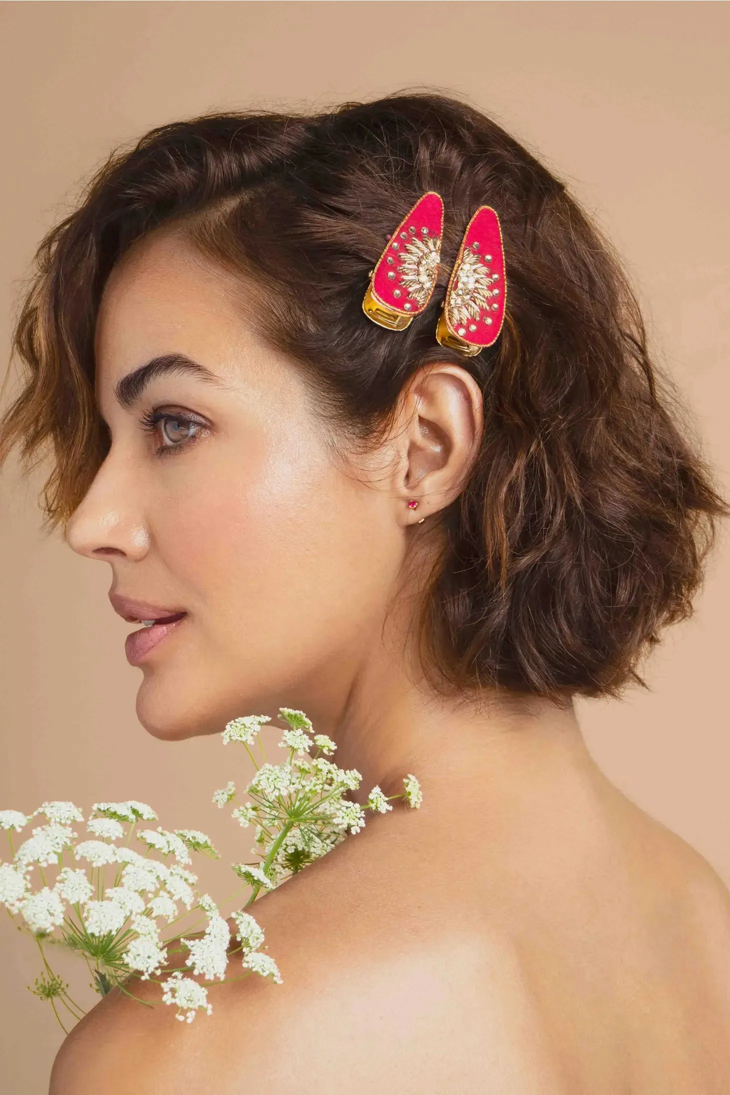 Jewelled Hair Clips {clearance}