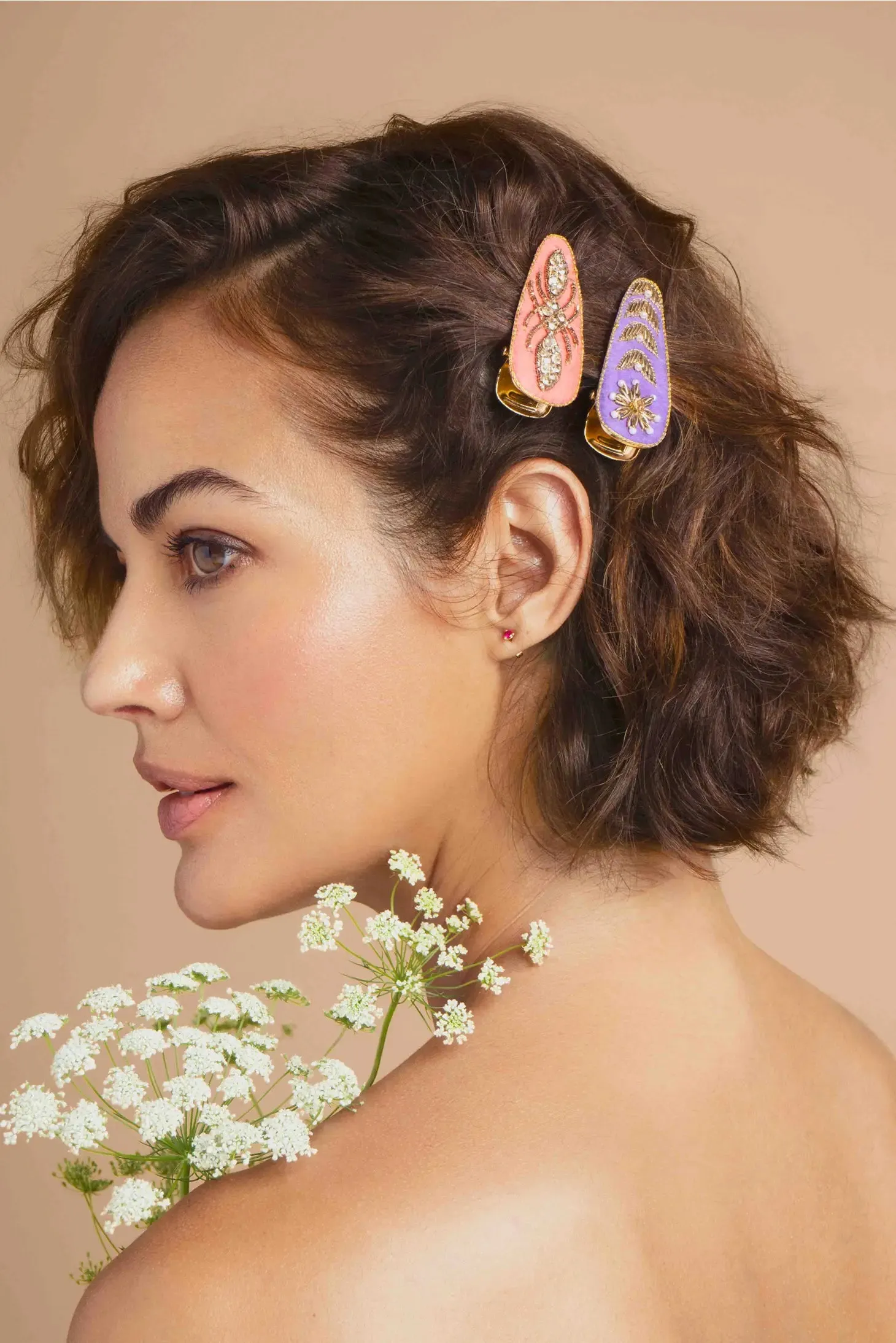 Jewelled Hair Clips {clearance}