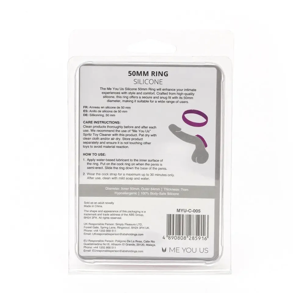 Me you us Silicone 50mm Ring