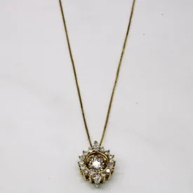 'Michael Hill' Diamond Pendant & Necklace | 0.50ctw | 18" |