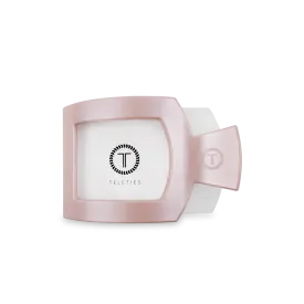 Pearly Pink Medium Flat Square Clip