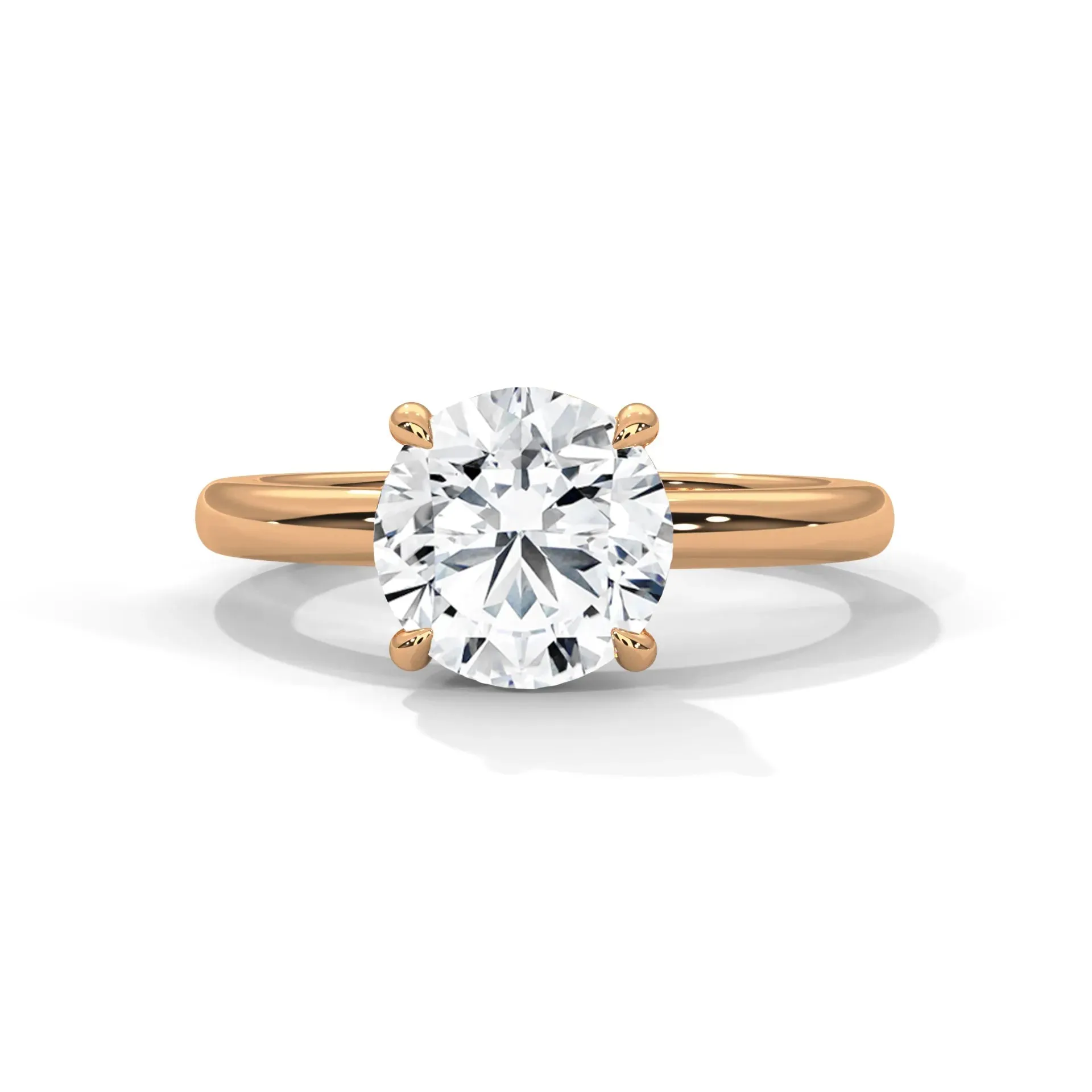 Preset Classic Solitaire Lab Grown Diamond Engagement Ring