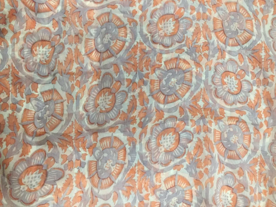 silk chiffon printed 44&quot; wide