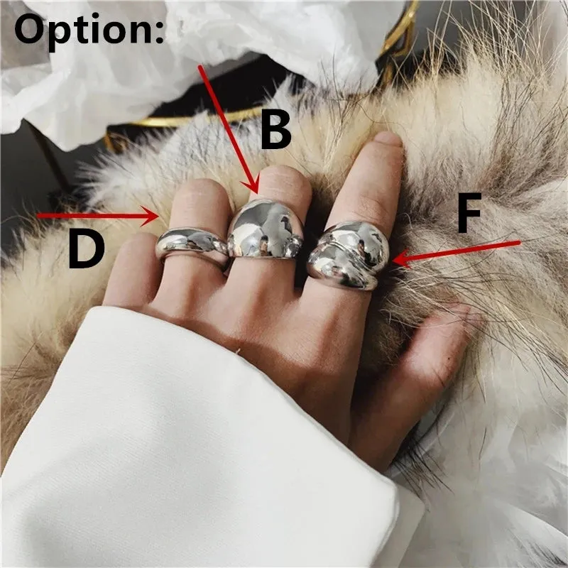 TEEK - Gold or Silver Color Minimalist Ring