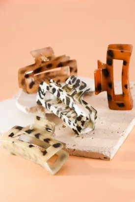 Tortoise Clips | Brown Tort